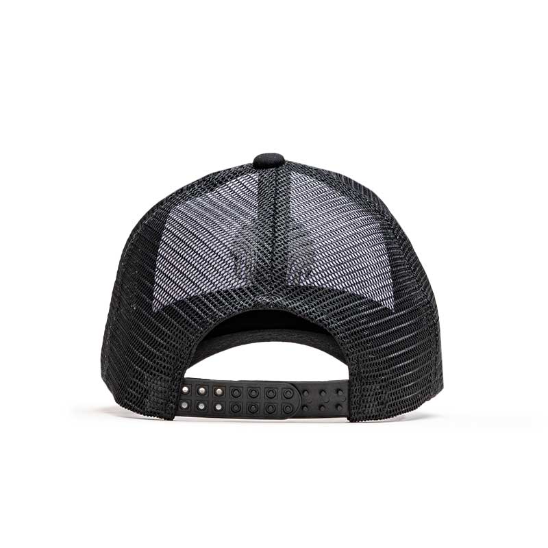 GORRA TRUCKER IDENTIDAD - NEGRO CON BLANCO