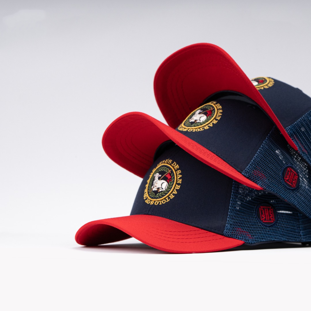 GORRA HERMANDAD - AZUL CON ROJO