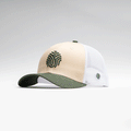 GORRA IDENTIDAD - CREMA CON VERDE