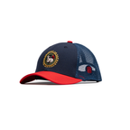 GORRA HERMANDAD - AZUL CON ROJO