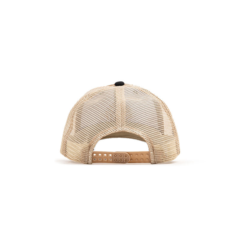 GORRA TRUCKER IDENTIDAD - AZUL MARINO CON CAFE