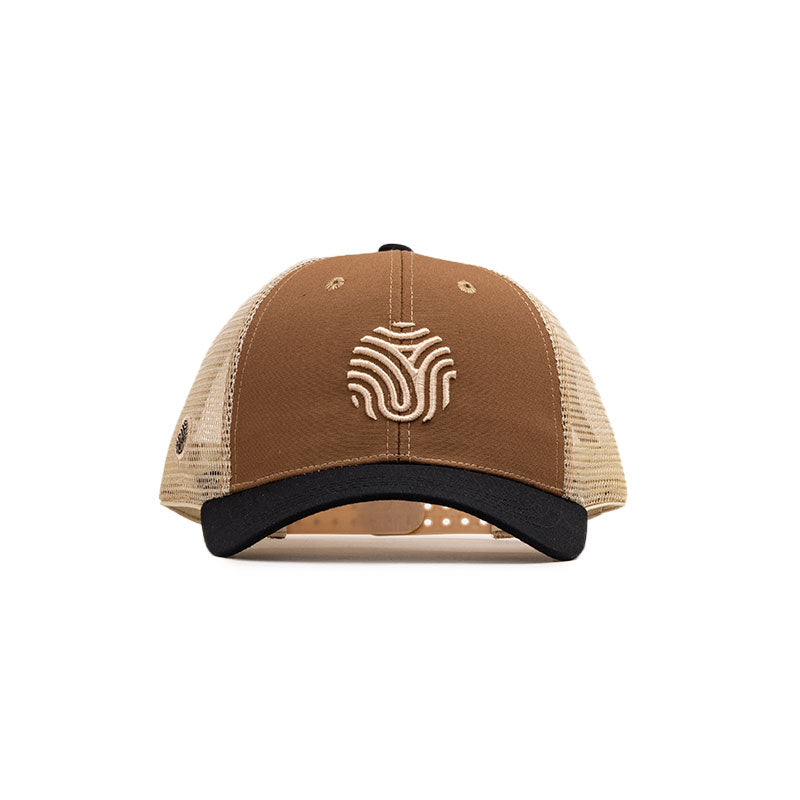 GORRA TRUCKER IDENTIDAD - CAFE CON NEGRO