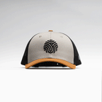 GORRA IDENTIDAD - GRIS CON CAFE