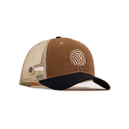 GORRA TRUCKER IDENTIDAD - CAFE CON NEGRO
