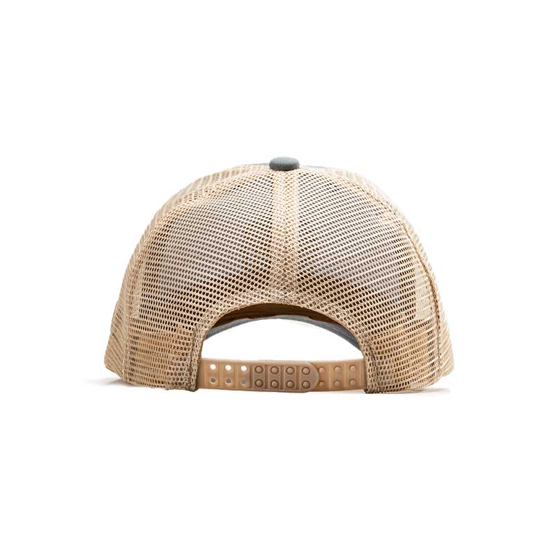 GORRA TRUCKER IDENTIDAD - Gris con Beige