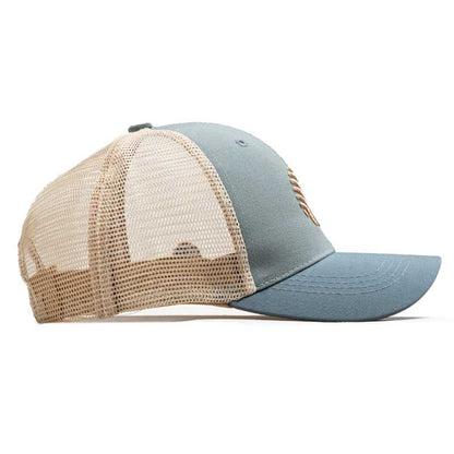 GORRA TRUCKER IDENTIDAD - Gris con Beige