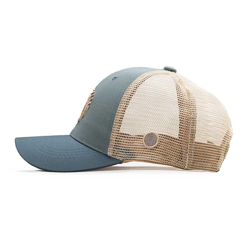 GORRA TRUCKER IDENTIDAD - Gris con Beige