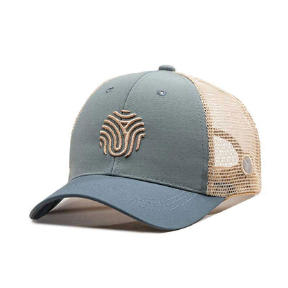 GORRA TRUCKER IDENTIDAD - Gris con Beige