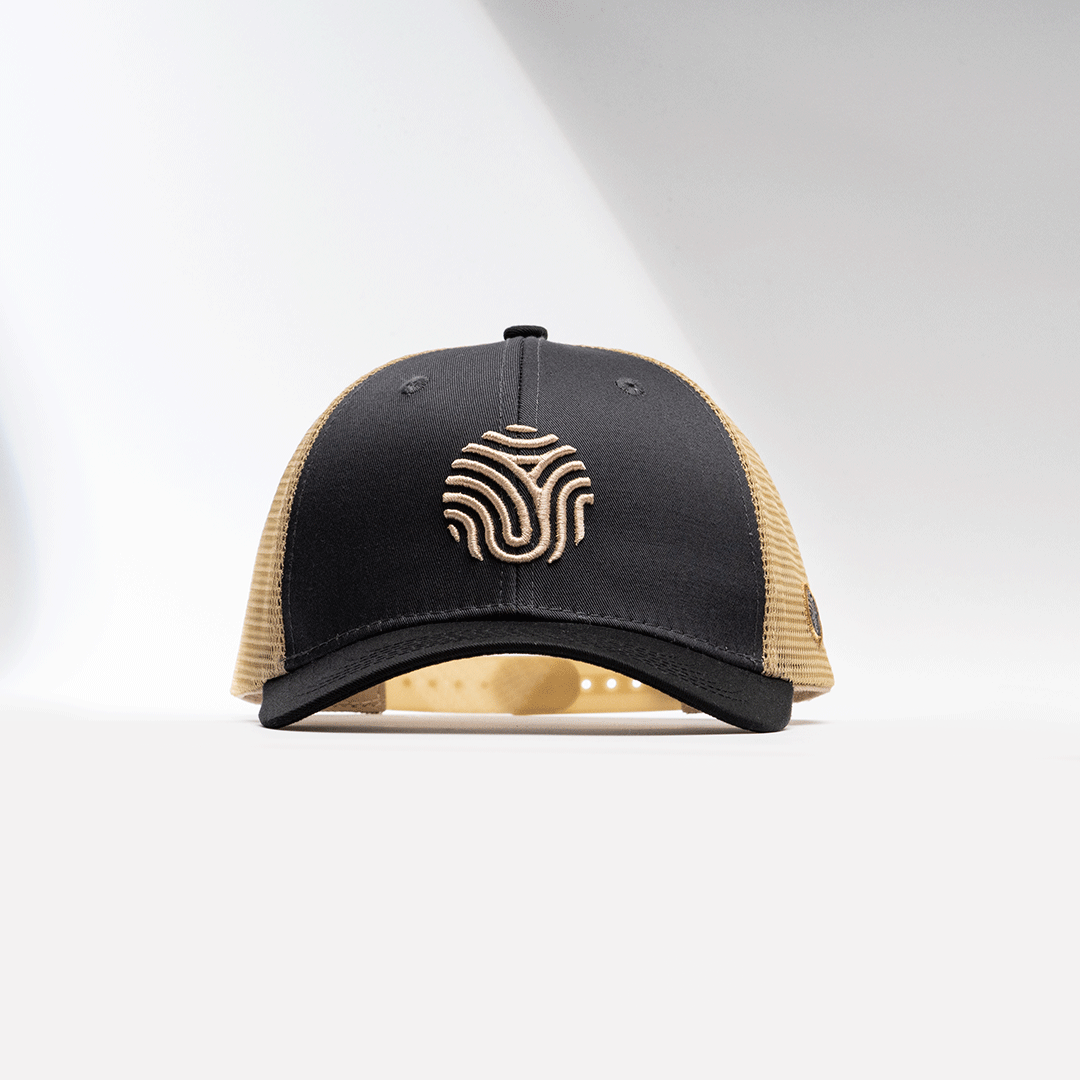 GORRA IDENTIDAD - GRIS RATA CON NEGRO