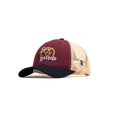 GORRA HERMANDAD - CORINTA CON AZUL Y BEIGE